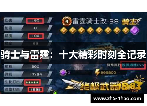 骑士与雷霆：十大精彩时刻全记录