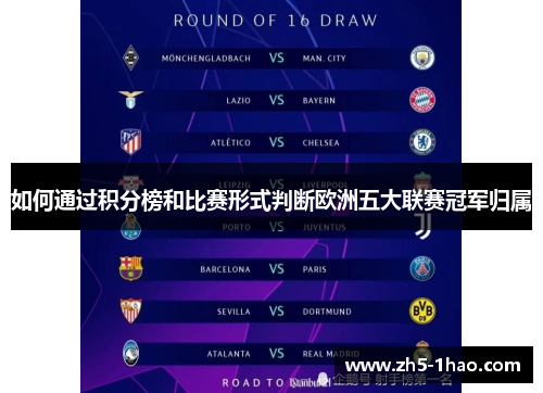 如何通过积分榜和比赛形式判断欧洲五大联赛冠军归属